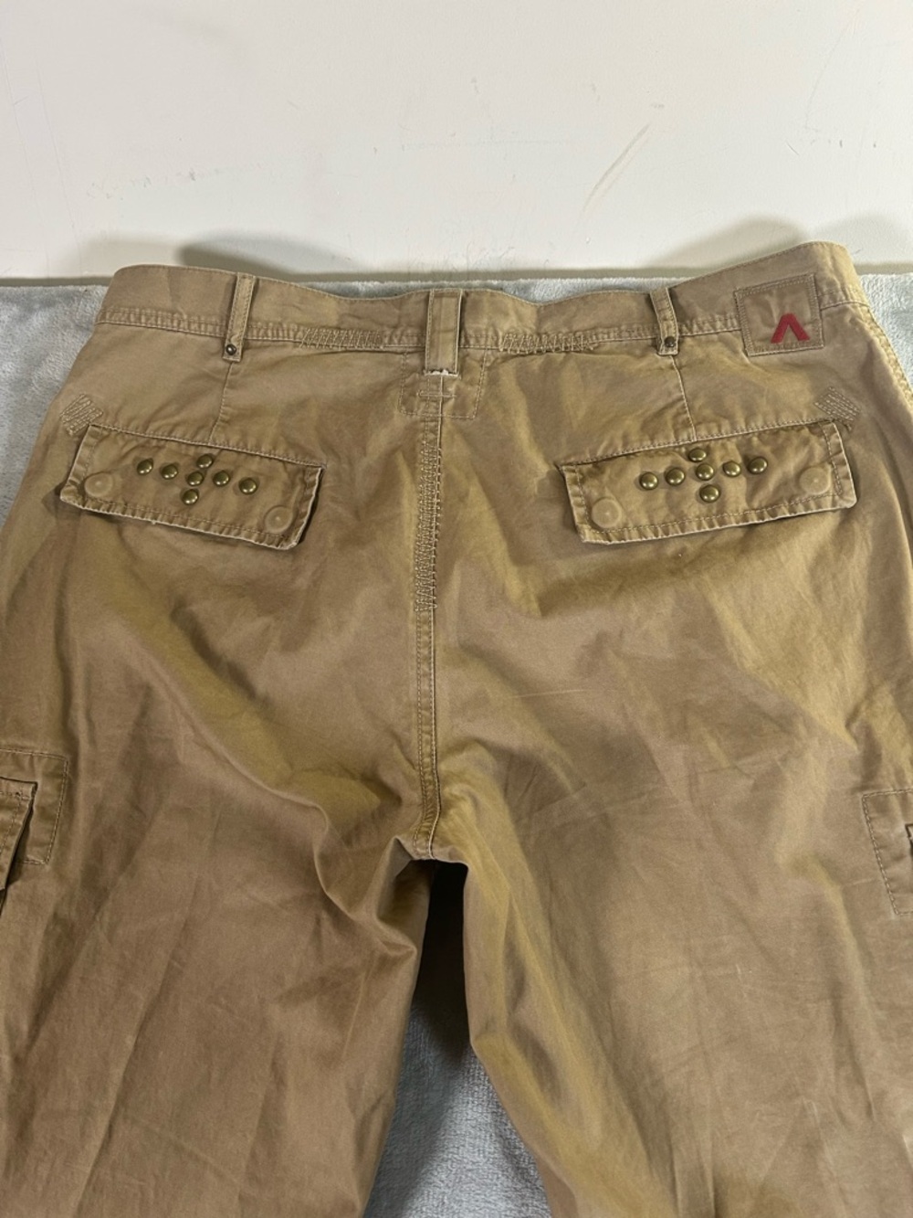 Alberto Men's Cargo Pants in Tan - Utility Comfort - Picture 13 of 14
